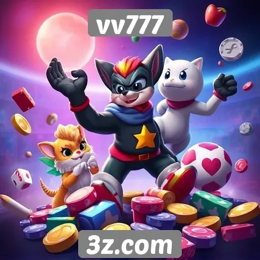 Diversidade de jogos oferecidos pelo vv777